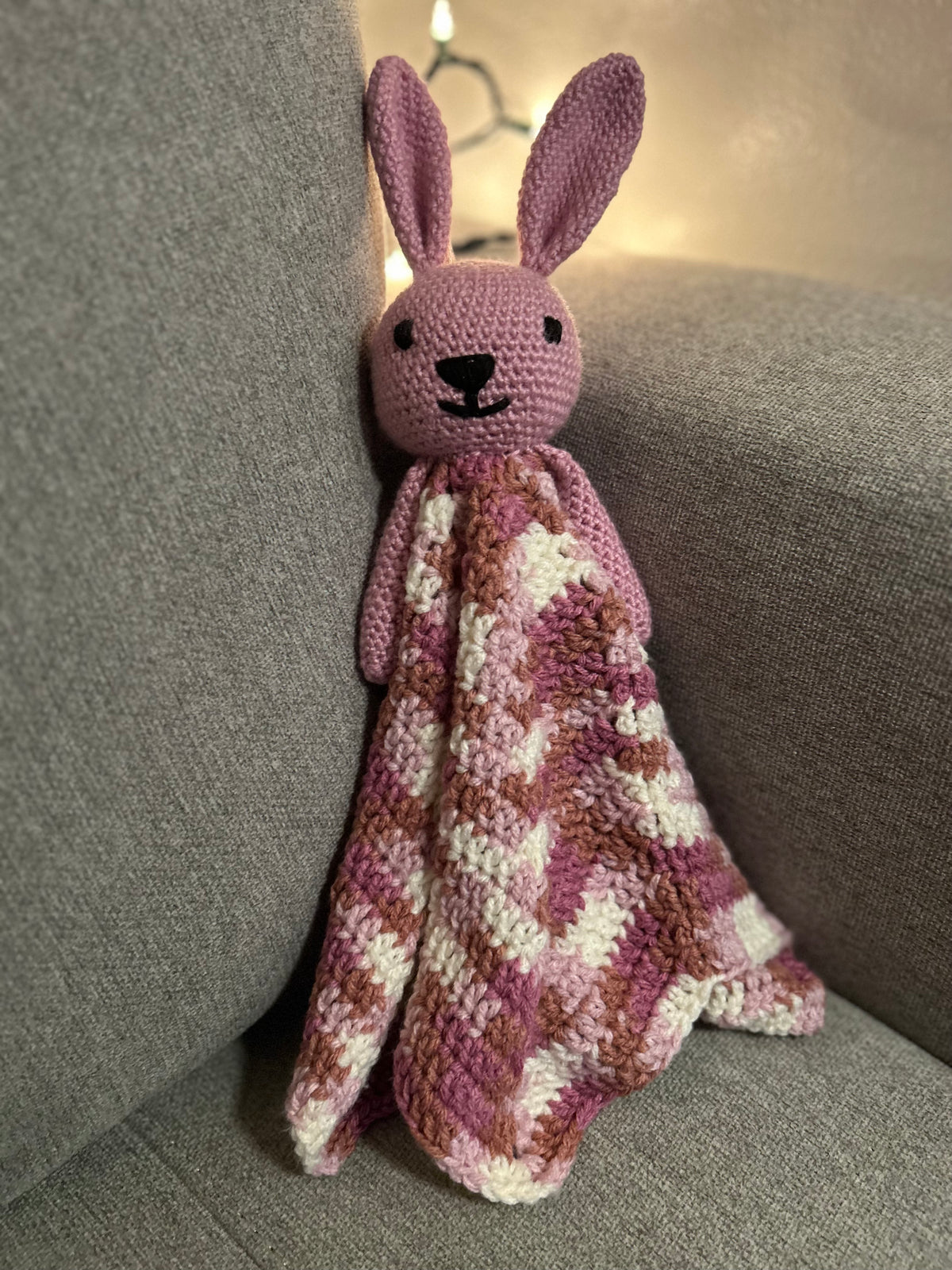 Pink Bunny Blankie