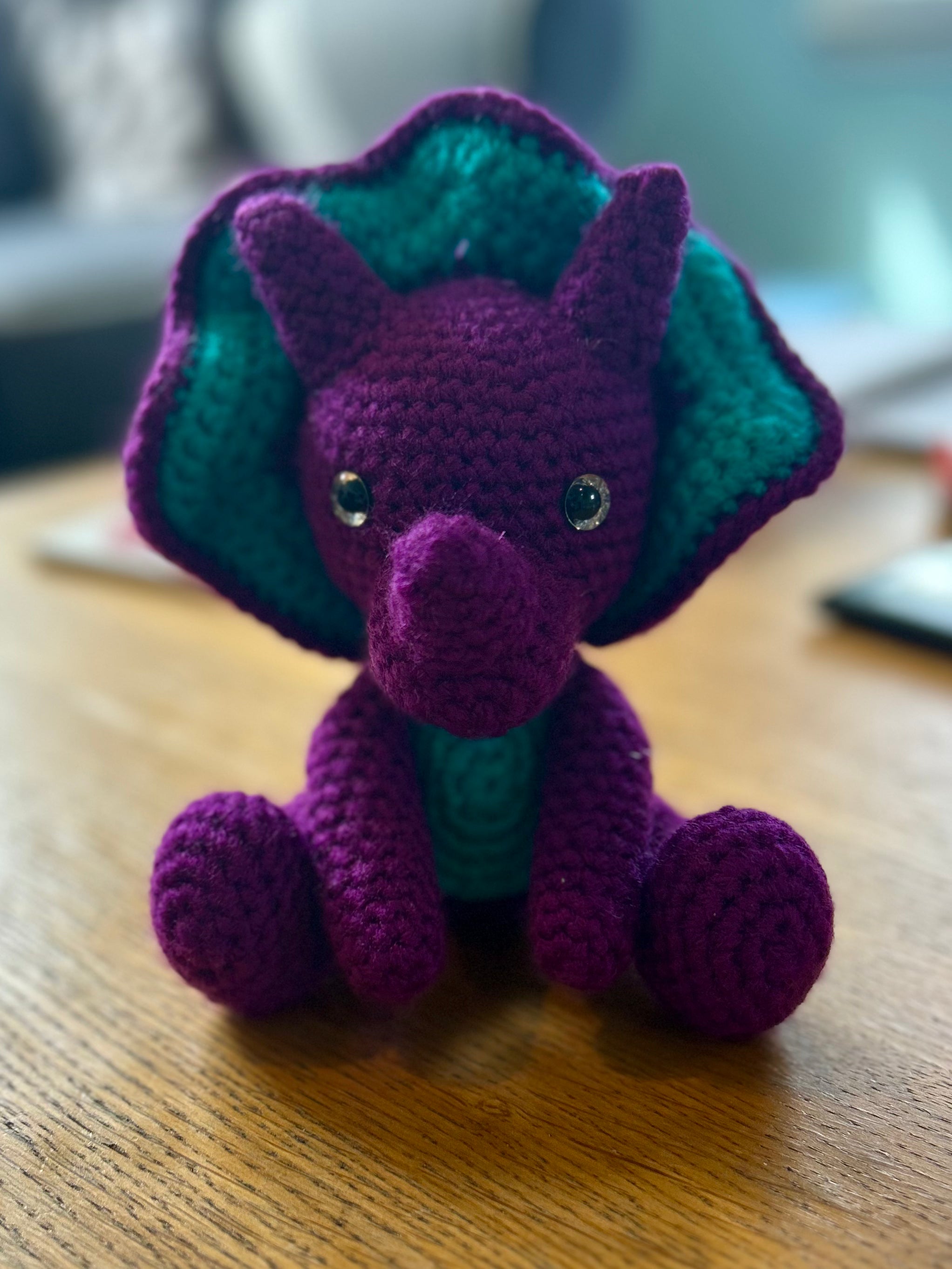 Little Purple Triceratops